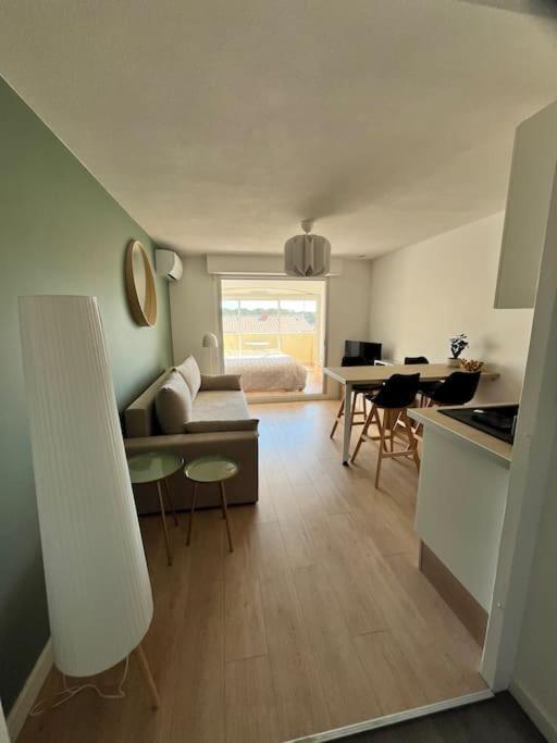 Studio Vue Mer Avec Piscine Et Terrain De Tennis 索塞莱潘 外观 照片