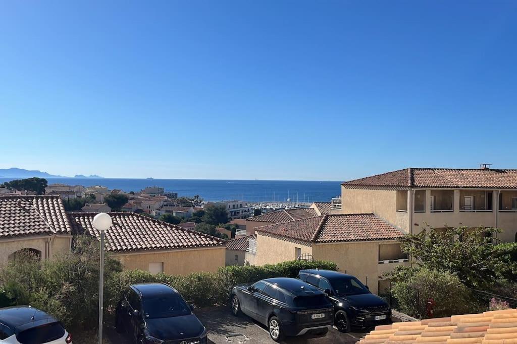 Studio Vue Mer Avec Piscine Et Terrain De Tennis 索塞莱潘 外观 照片